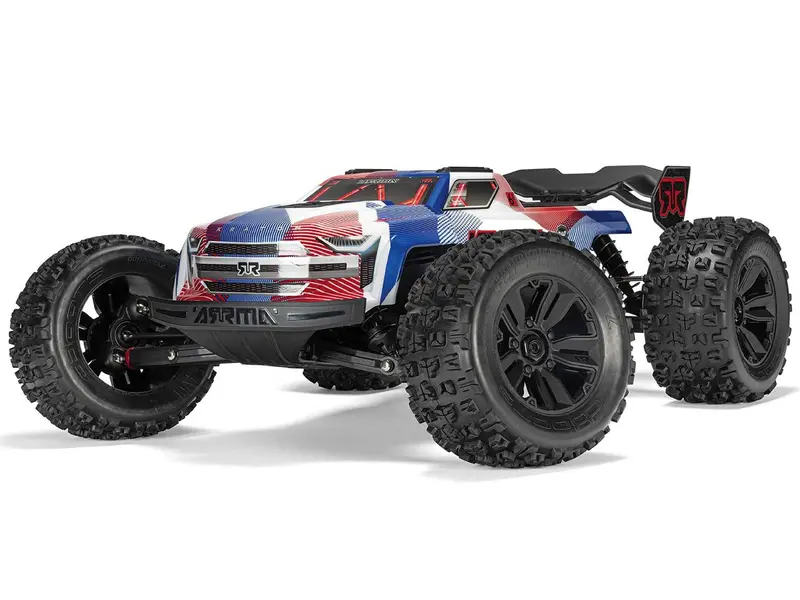 1/8Th Kraton 6S V6 Blx Monster Truck - Blue/Red * 1