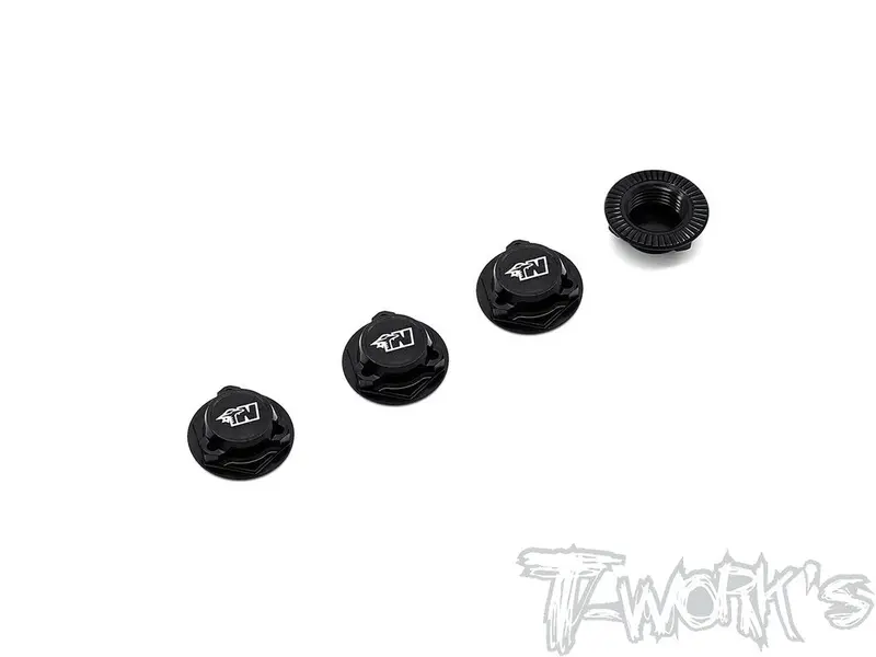 1/8Th Lightweight Self Locking Wheel Nut With Cover - Various Colours 5