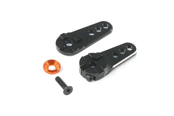 23T Black Alu 3-In-1 Servo Horn - Ko/Sanwa 2