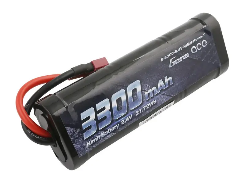 3300Mah 8.4V Hump Nimh Battery With Deans Connector * 2