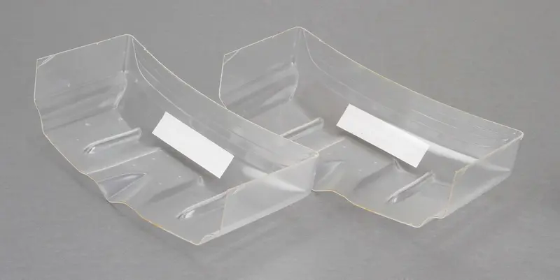 6.5 Medium Downforce Wing Clear - 2 Pcs 1