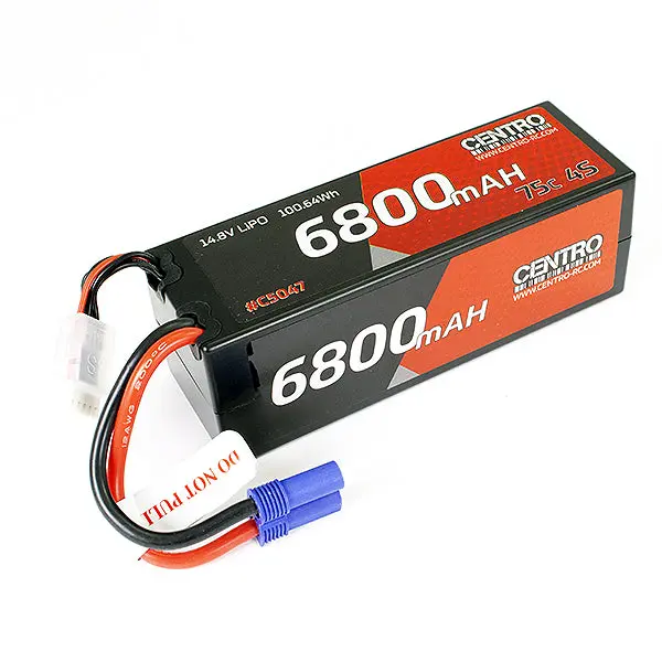 6800Mah 4S 14.8V 75C Hardcase Lipo Battery With Ec5 1