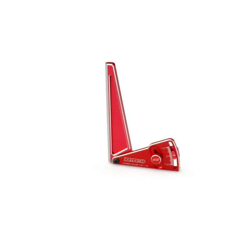 Alloy Camber Gauge 120Mm 1/8Th - Red * 1