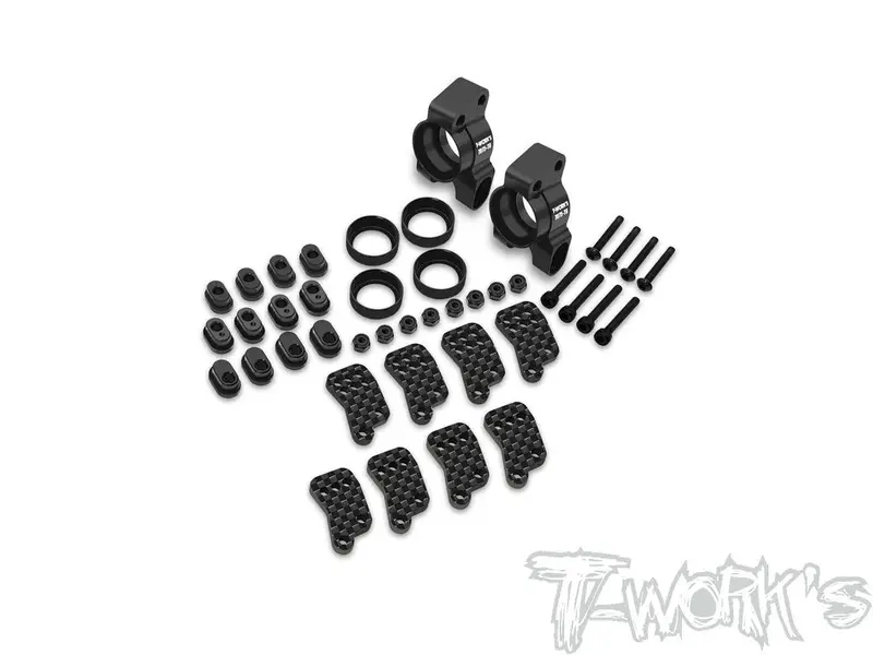 Alu Rear Hub For Team Associated Rc8b4.1/Rc8b4.1E 1