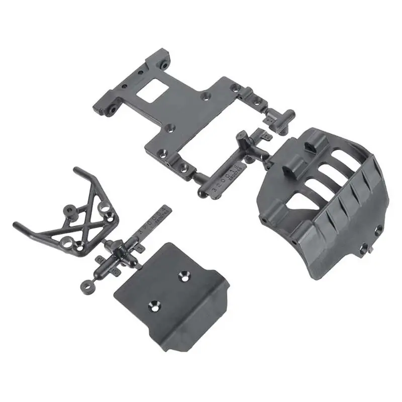 Arrma Front Bumper & Rear Chassis Plate Set Ar320004 - Arac3485 1