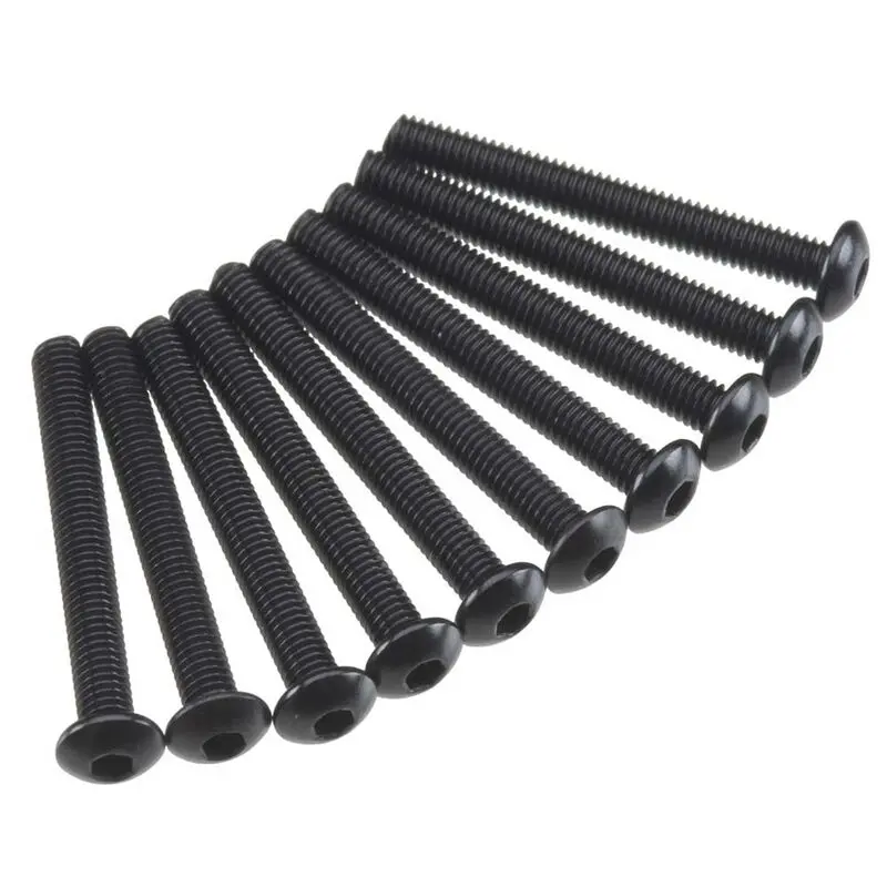 Axial 3X25mm Hex Drive Button Head Screws 10Pcs Axa120 - Axic0012 1