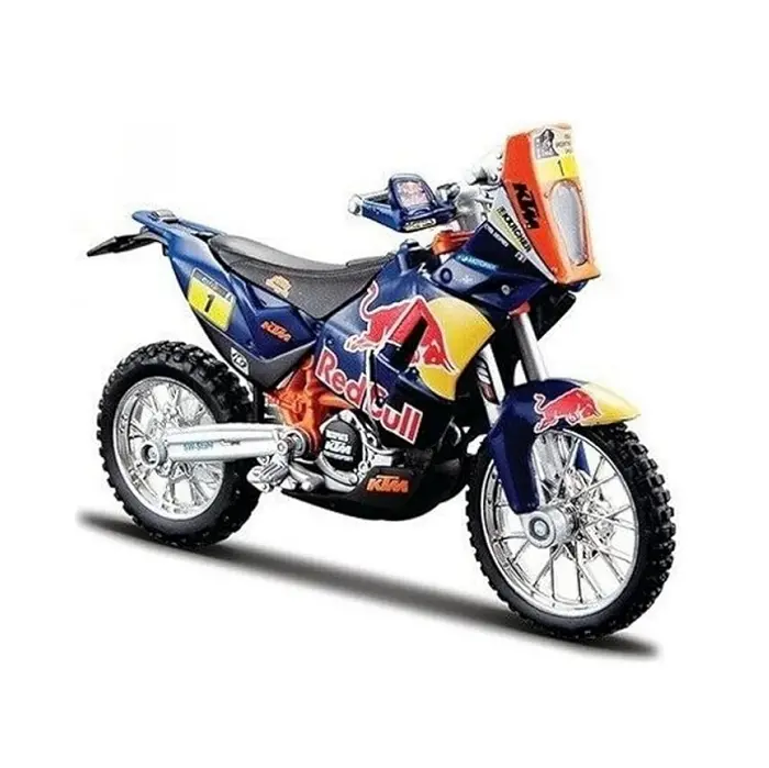 Bburago Ktm 450 Dakar Rally Red Bull #1 1:18 - 51071 1