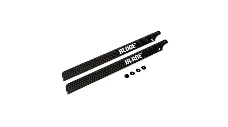 Blade Main Blade Set Carbon Fiber W/ Washers Suit B450 X/ 330X/ 330S - Blh4315 1