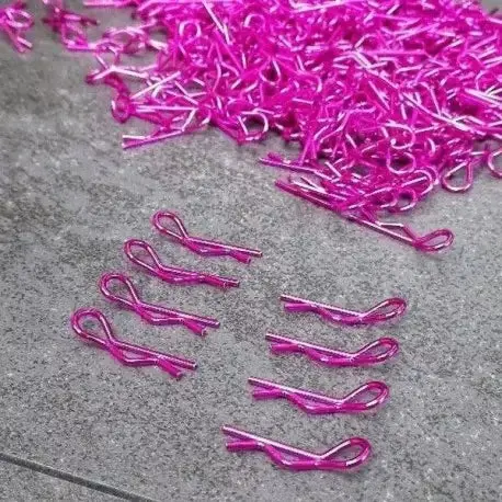 Bodyclips For 1/5Th, 1/7Th & 1/8Th 4 Left And 4 Right (8Pcs) - Pink 1