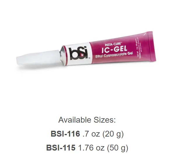 Bsi Ic-Gel Instacure Cyno Paste 20G - Bsi116 1