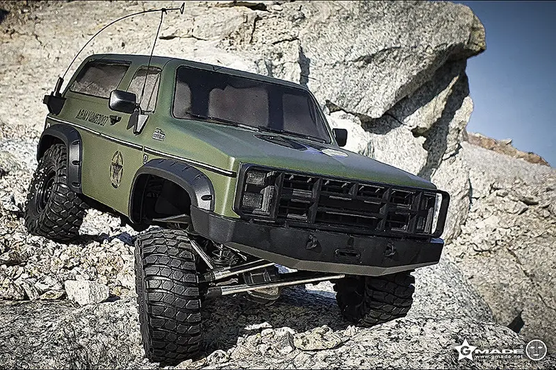 Buffalo (Military) Gs02f 1/10Th Rock Crawler Ts Kit * 2