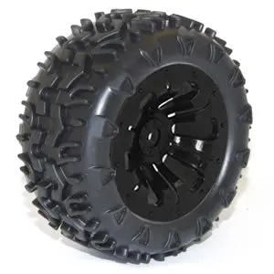 Bugsta/Carnage Mounted Tyre/Black Wheel - 1Pr 1