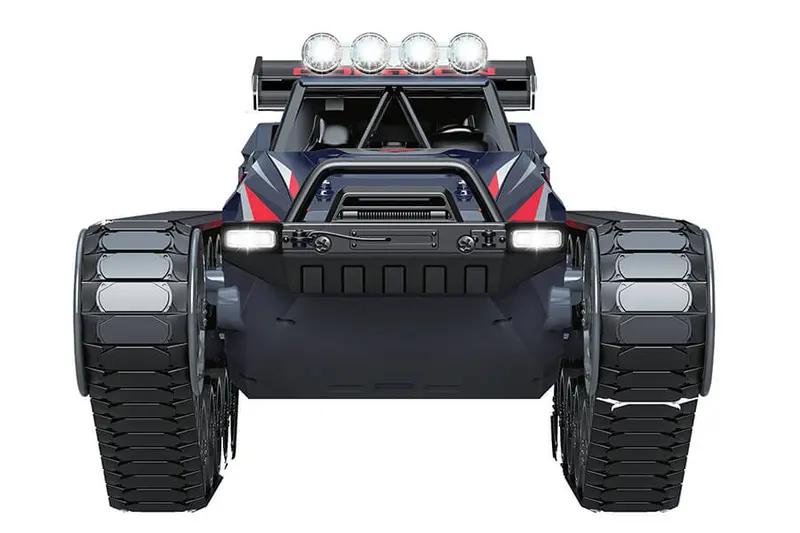 Buzzsaw Xtreme 1/12Th Electric All Terrain Tracked Vehicle Ready To Run - Blue 2