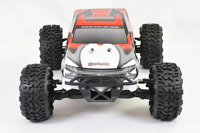 Carnage 2.0 1/10Th Brushed Truck Ready To Run - Red 2