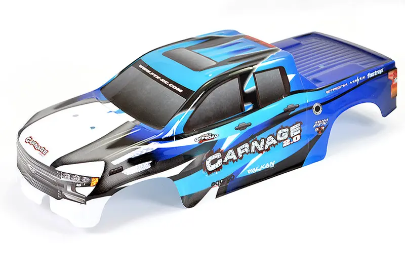 Carnage 2 Blue Printed Body Shell 1