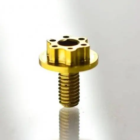 Clutch Retainer Nut 5.5Mm Nut - Titanium 1