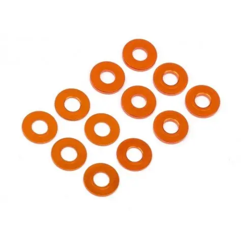 D819 / D819rs / E819  Washer Set 3X7mm 0.5Mm/1.0Mm/Orange - 6Pcs * 1