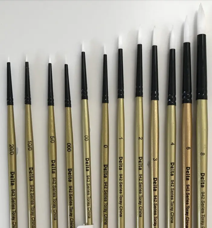 Delta 8 Toray Paintbrush Round - Dl942.08H 1
