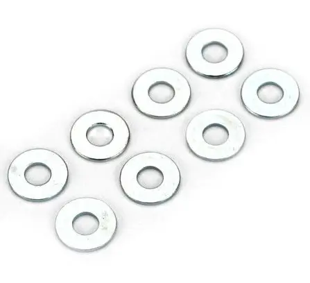 Dubro 2Mm Flat Washers 8Pcs - Dbr2107 1