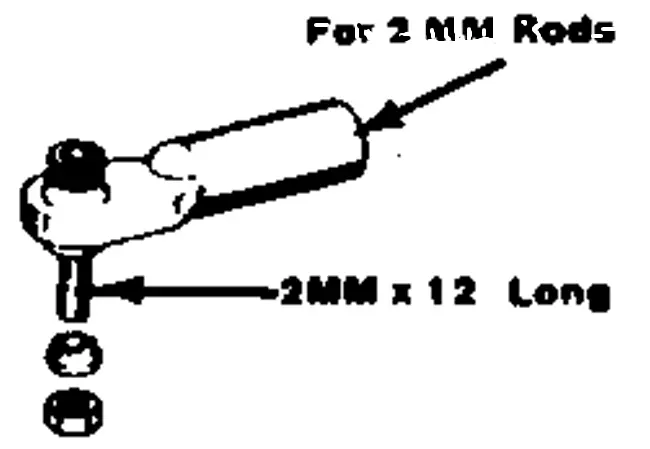 Dubro 2Mm Swivel Ball Link 1Pc - Dbr368 2