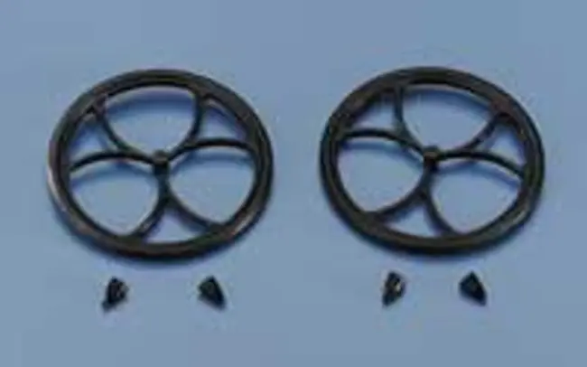 Dubro 38Mm Micro Lite Wheels W/ Retainers 2Pcs - Dbr150ml 1