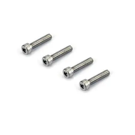 Dubro 4-40X1/2In Stainless Steel Socket Head Cap Screws 4Pcs - Dbr3115 1