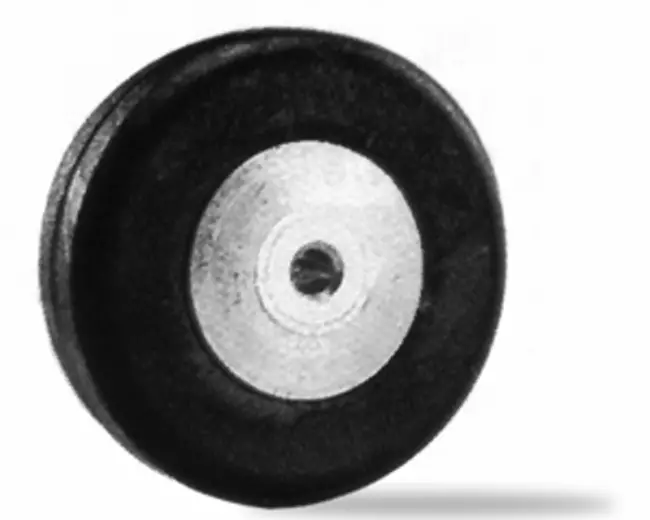 Dubro 44.45Mmd Tailwheel Suit 3Mm Axle 1Pc - Dbr175tw 1