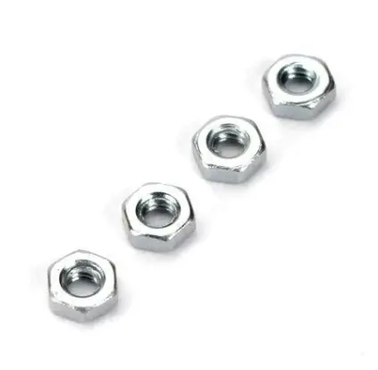 Dubro 4Mm Hex Nuts 4Pcs - Dbr2106 1