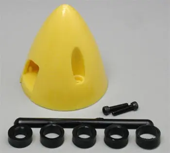 Dubro 50.8Mm Spinner 2-Blade Yellow 1Pc - Dbr275 1