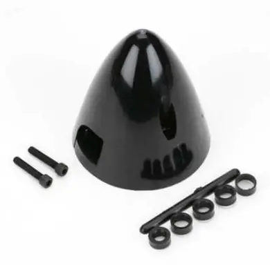 Dubro 57.15Mm Spinner 2-Blade Black 1Pc - Dbr279 1