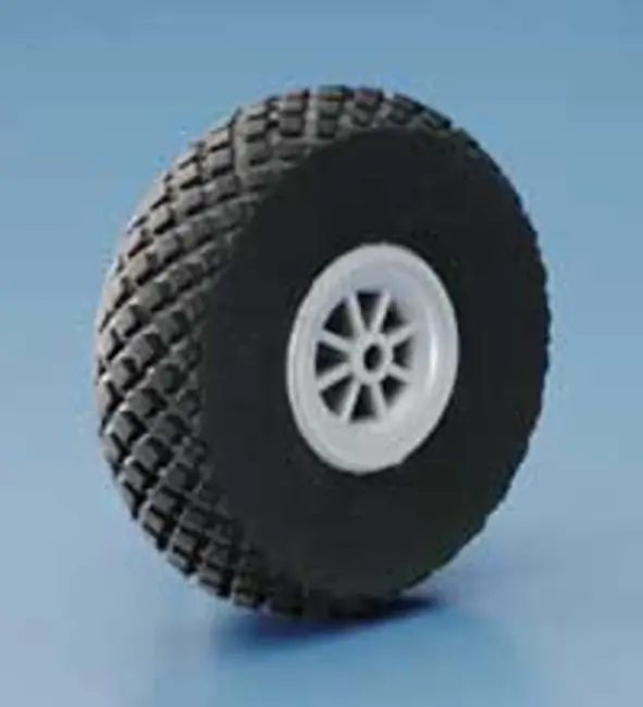 Dubro 63.5Mmd Diamond Lite Wheels Suit 4Mm Axle 2Pcs - Dbr250dl 1
