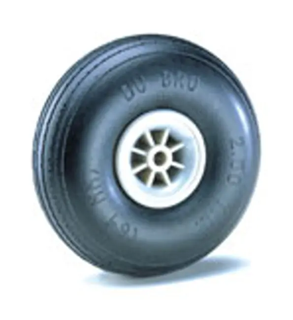 Dubro 76.2Mm Treaded Lightweight Wheels 2Pcs - Dbr300tl 1