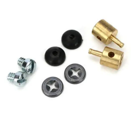 Dubro E-Z Connectors W/ Snap-On Fastener 12Pcs - Dbr605 1