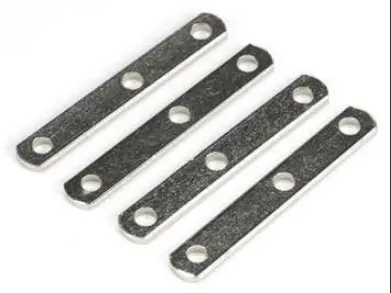 Dubro Nickel Plated Steel Straps 4Pcs - Dbr202 1