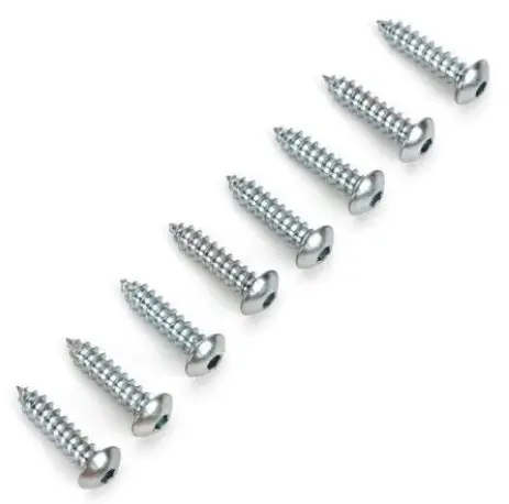 Dubro No.6X3/4In Button Head Sheet Metal Screw 8Pcs - Dbr531 1