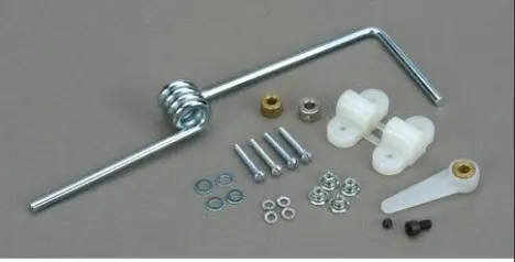 Dubro Steerable Nose Gear Hardware - Dbr152 1