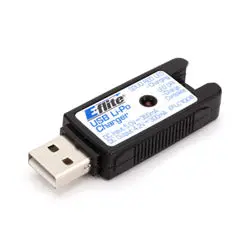 E-Flite 1S Usb Lipo Battery Charger 300Mah/H - Eflc1008 1