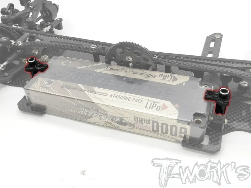 Easy Snap Battery Holder Post For 1/10Th 2
