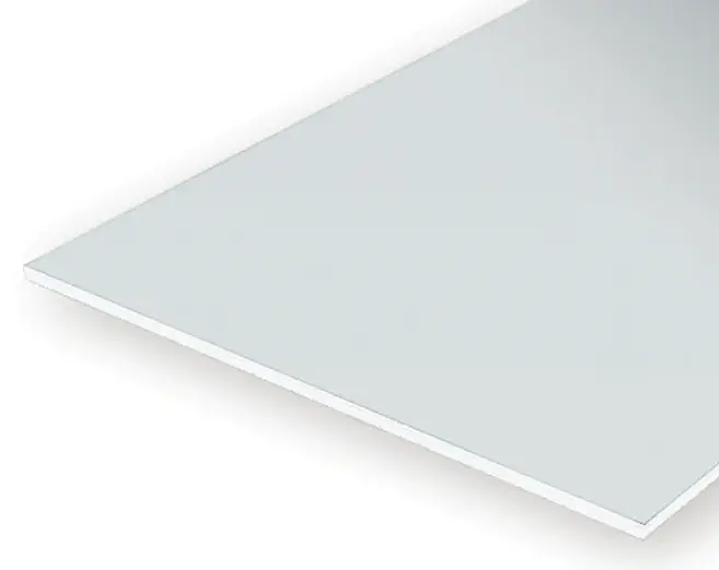 Evergreen 2.03X300x600mm White Styrene Sheet 3Pcs - Eg19080 1