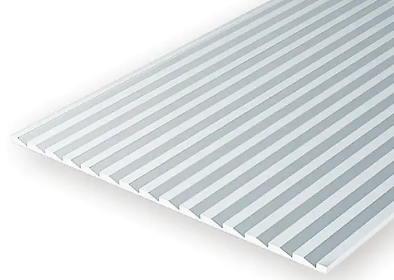 Evergreen .75X300x600mm Large Scale 1:20.3 Novelty Siding 1Sht - Eg14611 1