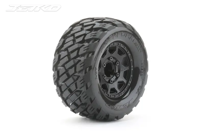 Ex-Rockform Black Wheel 2.8" Hex 12,14 &17Mm 1