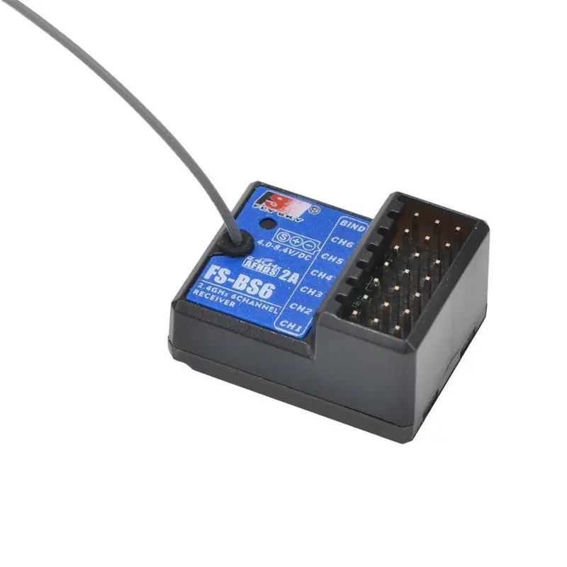 Flysky Bs6 2.4Ghz 6-Ch Afhds-2A Receiver Suit Gt5/ It4s - Fs-Bs6 1