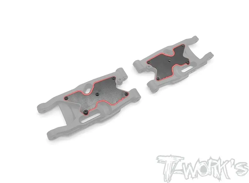 Frp Rear A-Arm Stiffeners 2Mm For Team Associated Rc8b4 2