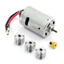 Ftx Crawler Conversion Kit W/ 60T Brushed Motor, Pinion Gear & Diff Lockers Suit Mighty Thunder - Ftx-8466 1