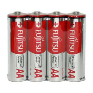 Fujitsu Aa Alkaline Batteries 4Pck Wrap -  Lr6(4S)Fu 1