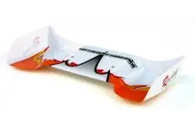Hbx Buggy Wing Painted Orange/ White Suit Rocket - Hbx-6588-B010 1