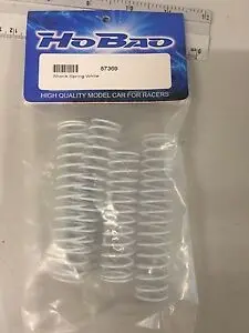 Hobao Shock Spring Set White Hyper-8 4Pcs - Hb-87369 1