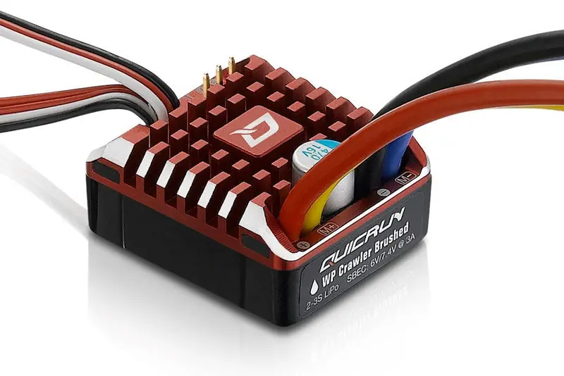 Hobbywing Quicrun 1080 80A Wp Crawler Brushed Esc - Hw30112750 1