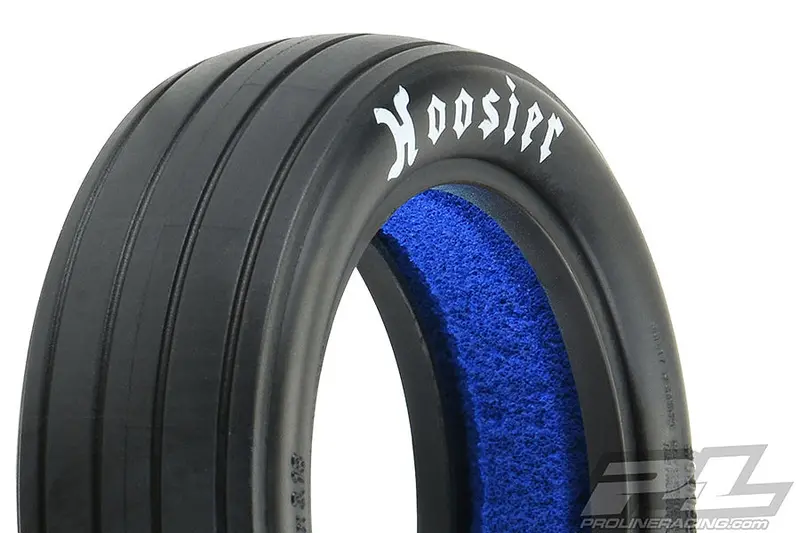 Hooiser Drag 2.2" 2Wd Slick Clay Front Tyres - 1Pr 1