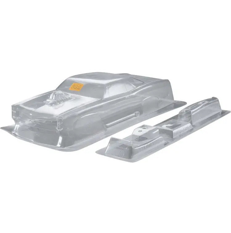 Hpi 1967 Pontiac Gto Clear 1:8 Mt Body Shell - Hpi-17000 1